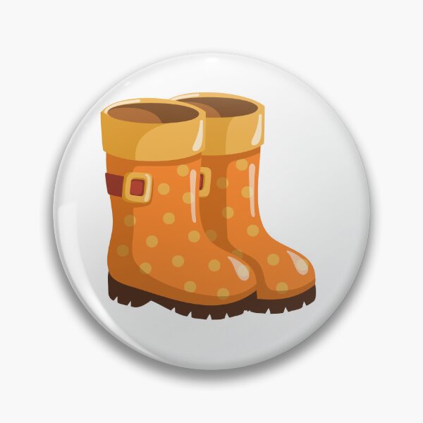 Item preview, Cute Orange Rain Boots designed and sold by EvLip-Artist.