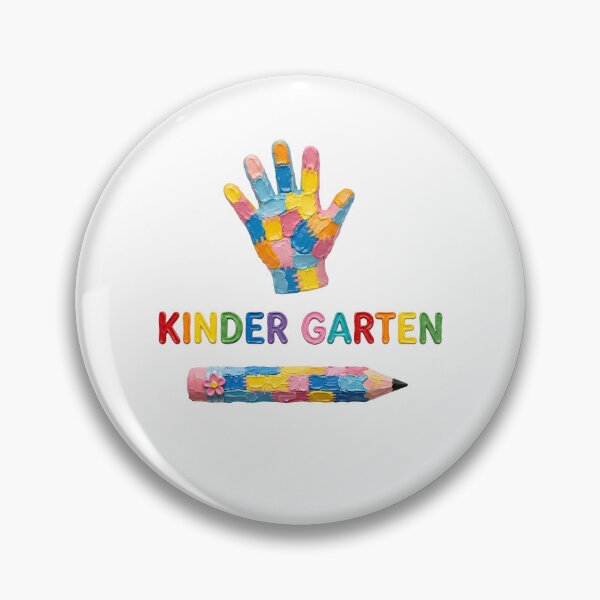 Item preview, HI Kindergarten - Colorful Paint & Crayon Back to School Design designed and sold by Lozarux.