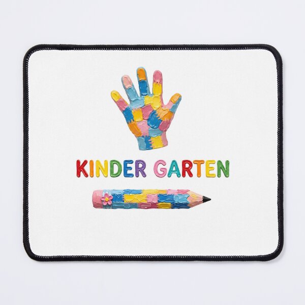Item preview, HI Kindergarten - Colorful Paint & Crayon Back to School Design designed and sold by Lozarux.