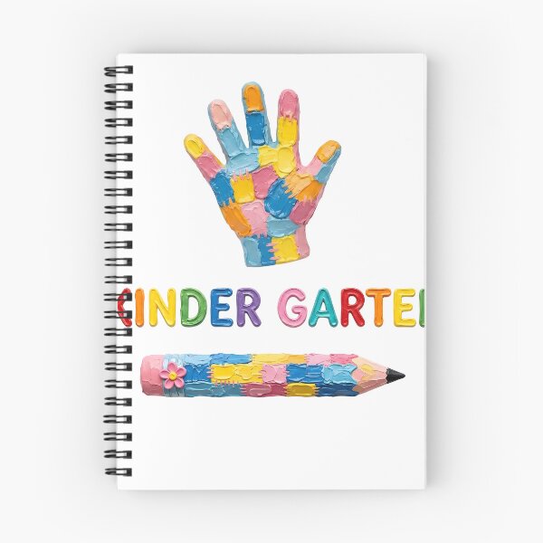 Item preview, HI Kindergarten - Colorful Paint & Crayon Back to School Design designed and sold by Lozarux.