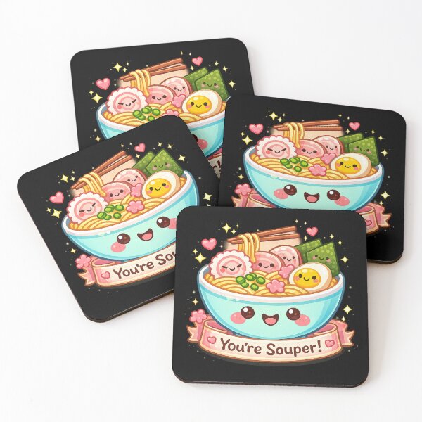 Item preview, You're Souper! Cute Kawaii Ramen Bowl designed and sold by Dreamy fantasy design.