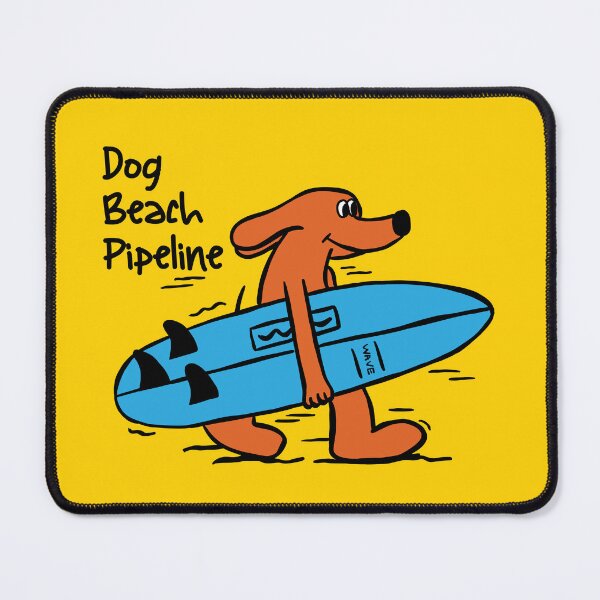 Item preview, Dog Beach Pipeline designed and sold by RetroChunky®.