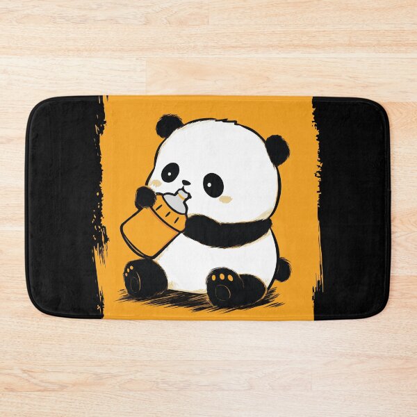 Item preview, Baby Panda with Bottle designed and sold by ClubVacay.