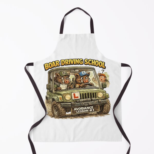 Item preview, Boar Driving School designed and sold by C6S5M.