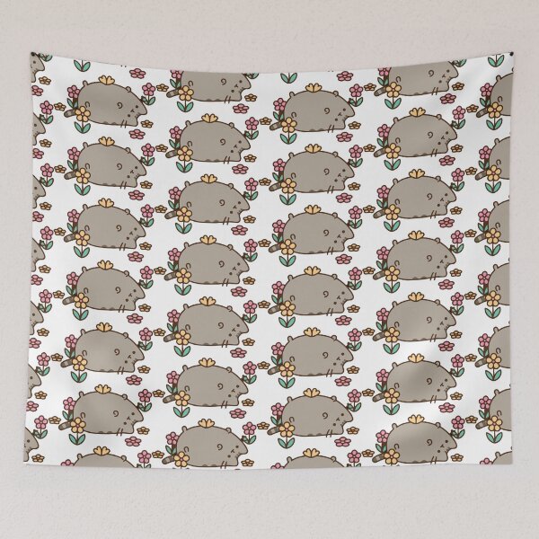 Item preview, pusheen in flower designed and sold by daenarys123.