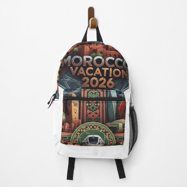 Item preview, Morocco Vacation 2026 - Souvenir & Travel Emblem designed and sold by positivitymed.