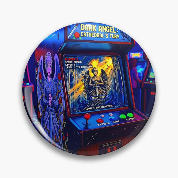 Item preview, Retro Arcade capter Themed Décor designed and sold by Cyber-ART-Studio.