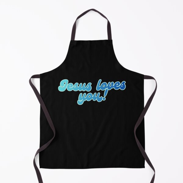 Item preview, Jesus Loves You Retro Text designed and sold by TheLampClothing.