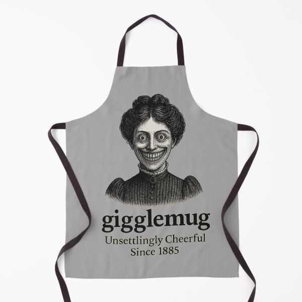 Item preview, Gigglemug – Unsettlingly Cheerful Since 1885 designed and sold by Altered Array, LLC.