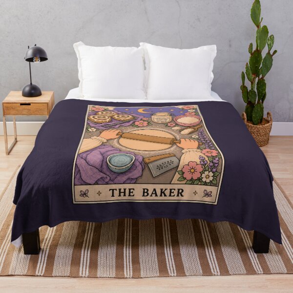 Item preview, The Baker Sourdough Bread Making Baking Tarot designed and sold by thecatcouch.