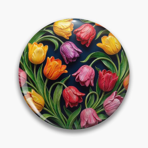 Item preview, Heart of Tulips designed and sold by Alla Gill.