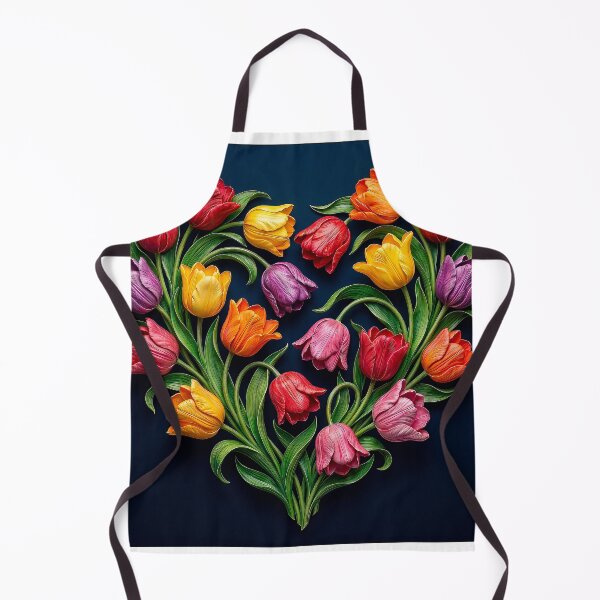 Item preview, Heart of Tulips designed and sold by Alla Gill.