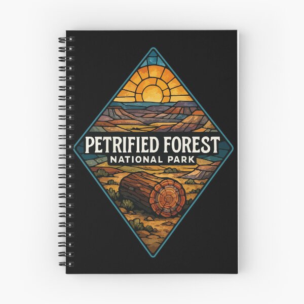 Item preview, Petrified Forest National Park Stained Glass Art designed and sold by TomFrontierArt.