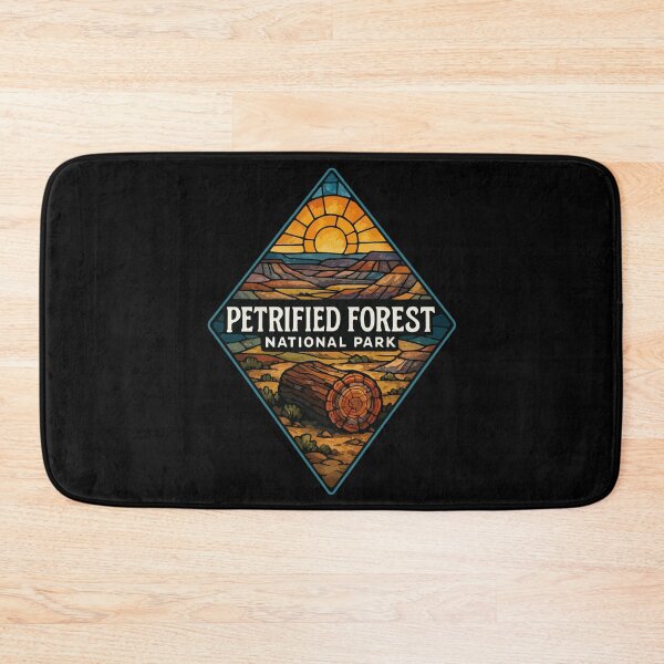 Item preview, Petrified Forest National Park Stained Glass Art designed and sold by TomFrontierArt.