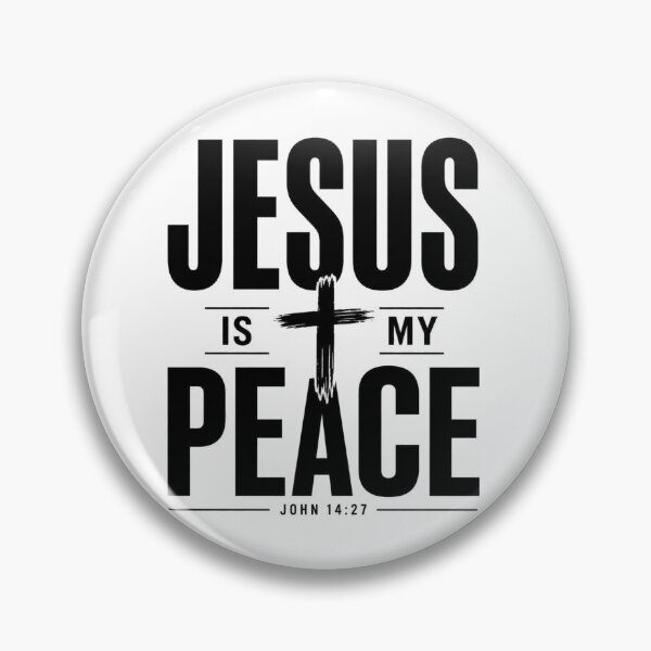 Item preview, Jesus Is My Peace Christian Faith Shirt designed and sold by Illustrated Faith.