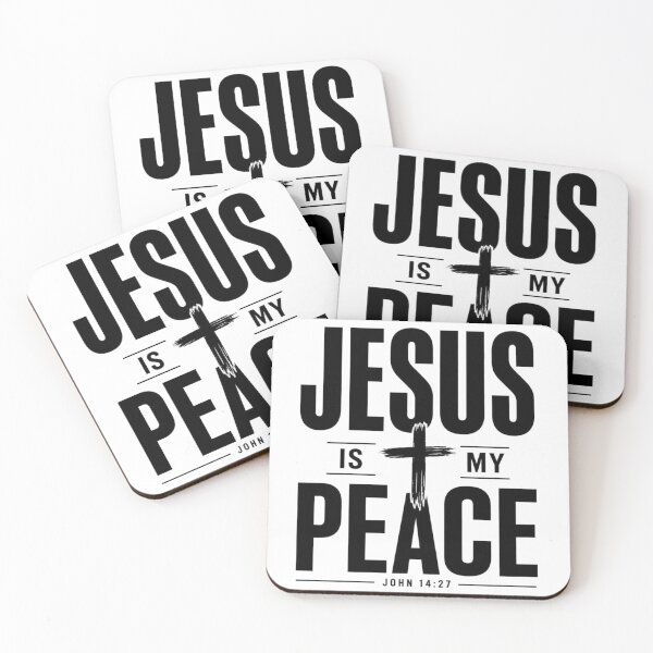 Item preview, Jesus Is My Peace Christian Faith Shirt designed and sold by Illustrated Faith.