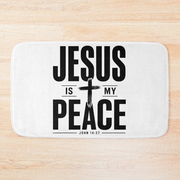 Item preview, Jesus Is My Peace Christian Faith Shirt designed and sold by Illustrated Faith.