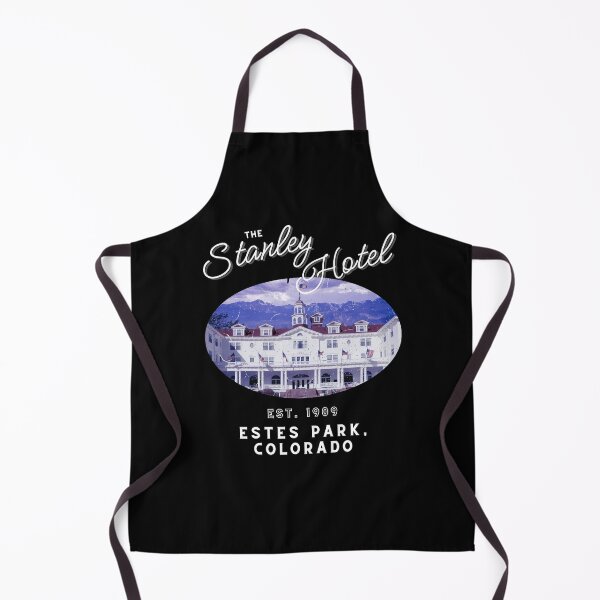 Item preview, The Stanley Hotel (Estes Park, Colorado) Vintage Circle Light Text Hero Graphic Haunted Paranormal designed and sold by GhostlyWorld.