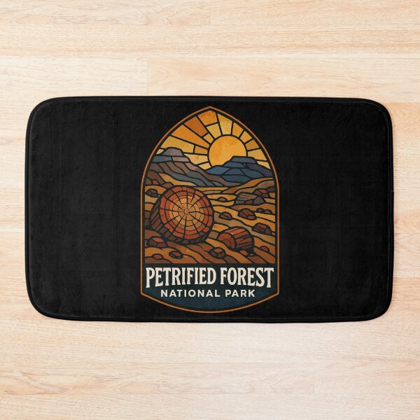 Item preview, Petrified Forest National Park Arizona Stained Glass Art designed and sold by TomFrontierArt.