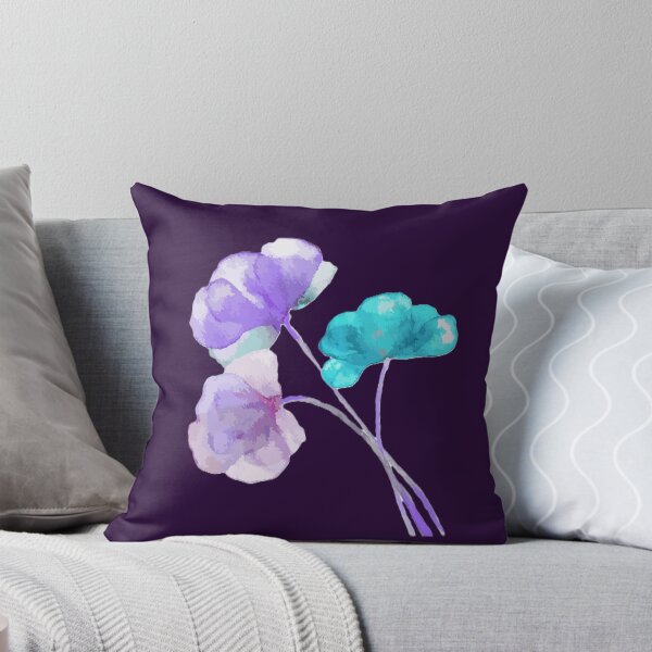 Item preview, Purple Sweet Pea Botanical Art | Lavender Floral Illustration designed and sold by MysticPurpleHue.