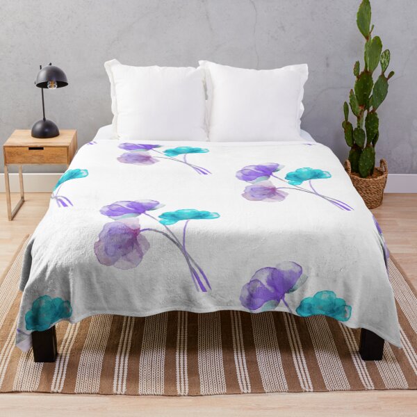 Item preview, Purple Sweet Pea Botanical Art | Lavender Floral Illustration designed and sold by MysticPurpleHue.