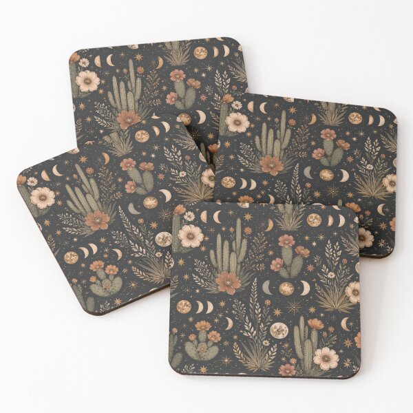 Item preview, Desert Moon Botanica Celestial Pattern designed and sold by StickyGuys.