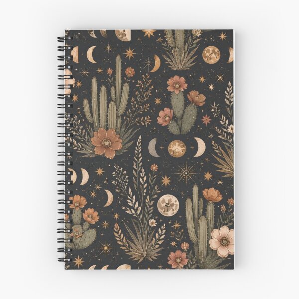 Item preview, Desert Moon Botanica Celestial Pattern designed and sold by StickyGuys.