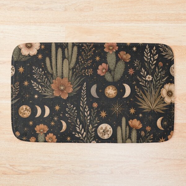 Item preview, Desert Moon Botanica Celestial Pattern designed and sold by StickyGuys.