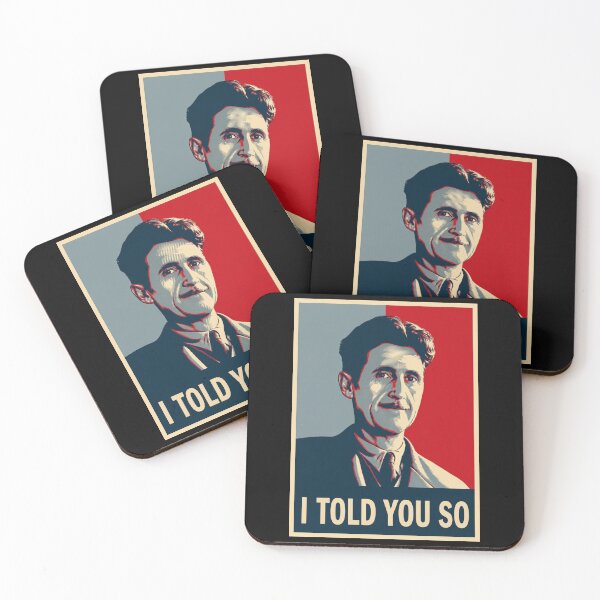 Item preview, George Orwell - I told you so designed and sold by ValentinaHramov.