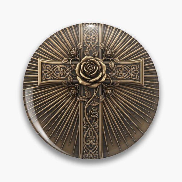 Item preview, Bronze Rose and Cross designed and sold by FASAventuras.