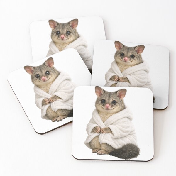 Item preview, Bathrobe Brushtail Possum designed and sold by Sillytoe.