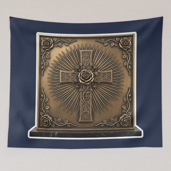 Item preview, Bronze Rose and Cross designed and sold by FASAventuras.