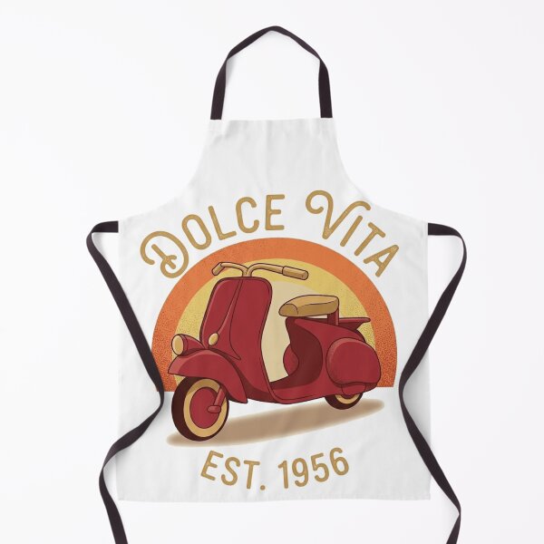 Item preview, Dolce Vita Vintage Red Scooter 1956 designed and sold by katiecorners.