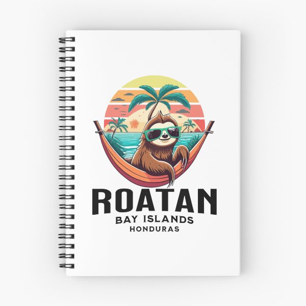Item preview, Roatan Bay Island Honduras | Sloth with Sunglasses designed and sold by BeachWhisper.