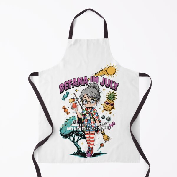 Item preview, Befana In July – Italian Christmas Witch Funny Summer Shirt Italy Folklore Gift Epiphany V1 designed and sold by DarylWelsh2024.