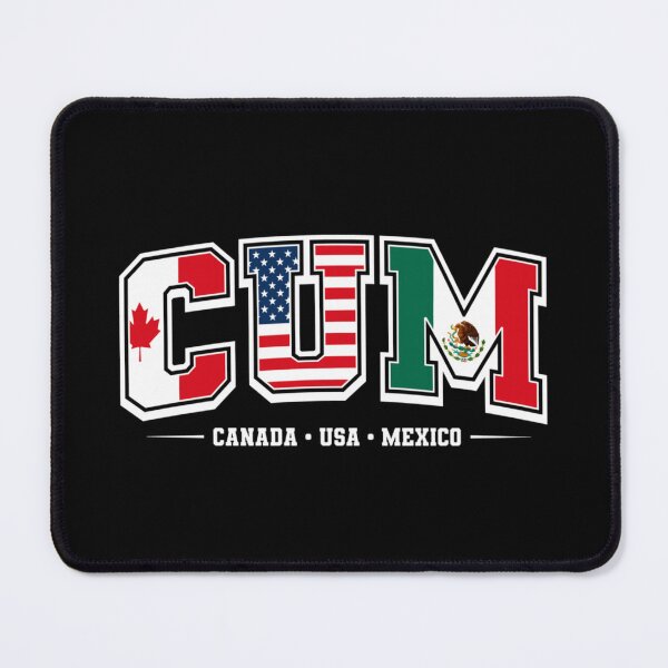 Item preview, Canada USA Mexico Funny North America Map Acronym Varsity designed and sold by Ali-printshop.
