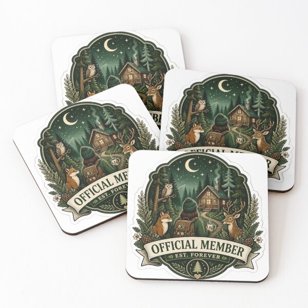 Item preview, Official Introvert Forest Club Membership designed and sold by StickyGuys.