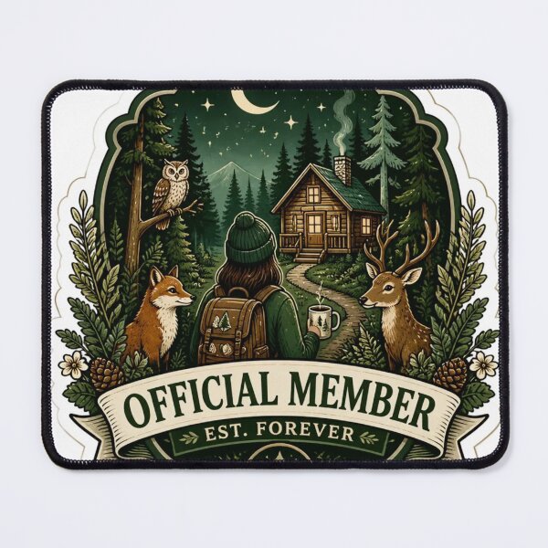 Item preview, Official Introvert Forest Club Membership designed and sold by StickyGuys.