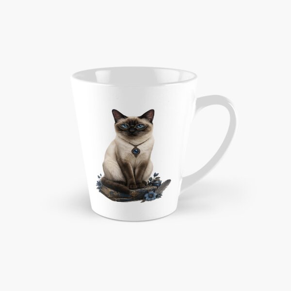 Item preview, Siamese Cat With Glasses designed and sold by VelarisMoon.