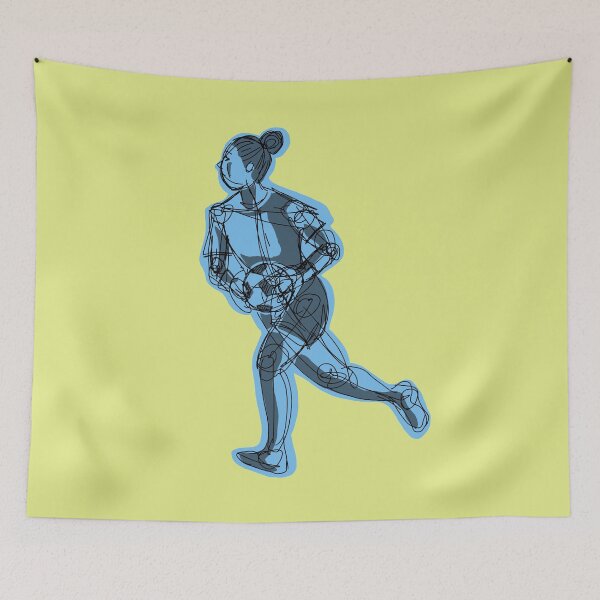 Item preview, Yay For The Goalkeeper with green background  designed and sold by missmann.