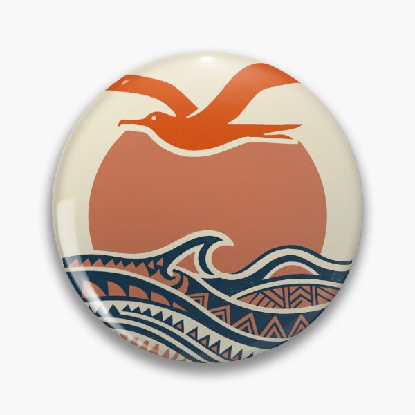 Item preview, Vintage Kiribati Frigatebird Pacific Folk Art designed and sold by DuckOddity.