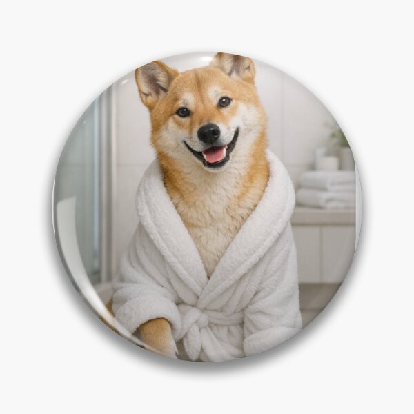 Item preview, Cozy Bathrobe Dingo designed and sold by Sillytoe.