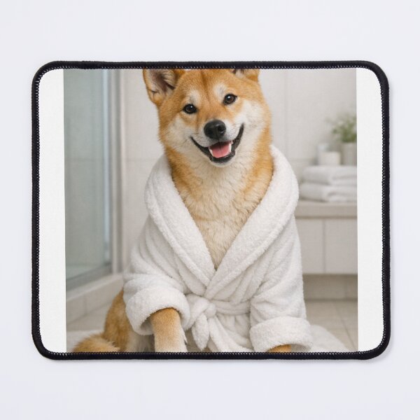 Item preview, Cozy Bathrobe Dingo designed and sold by Sillytoe.