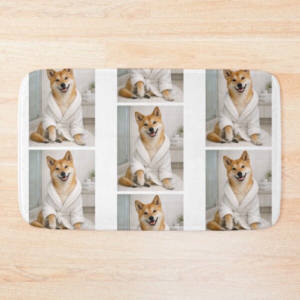 Item preview, Cozy Bathrobe Dingo designed and sold by Sillytoe.