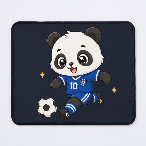 Item preview, Cute Kawaii Soccer Panda Number 10 designed and sold by Seculinator.