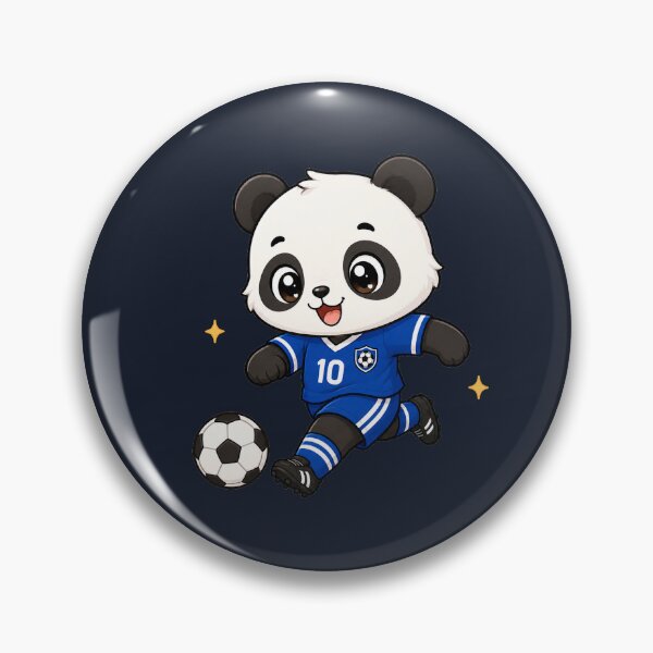 Item preview, Cute Kawaii Soccer Panda Number 10 designed and sold by Seculinator.