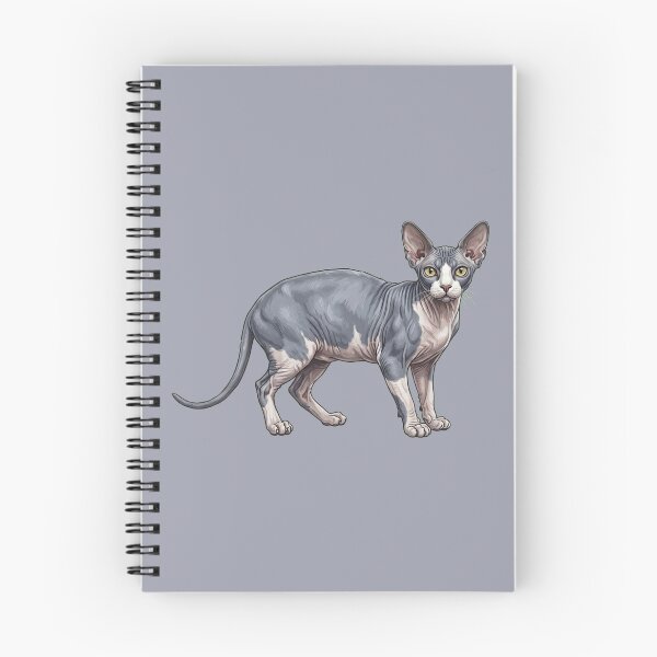 Item preview, Cute Hand-Painted Sphynx Cat Illustration designed and sold by SYCESTORE.