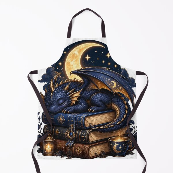 Item preview, Moonlit Book Dragon Reading Nook designed and sold by StickyGuys.