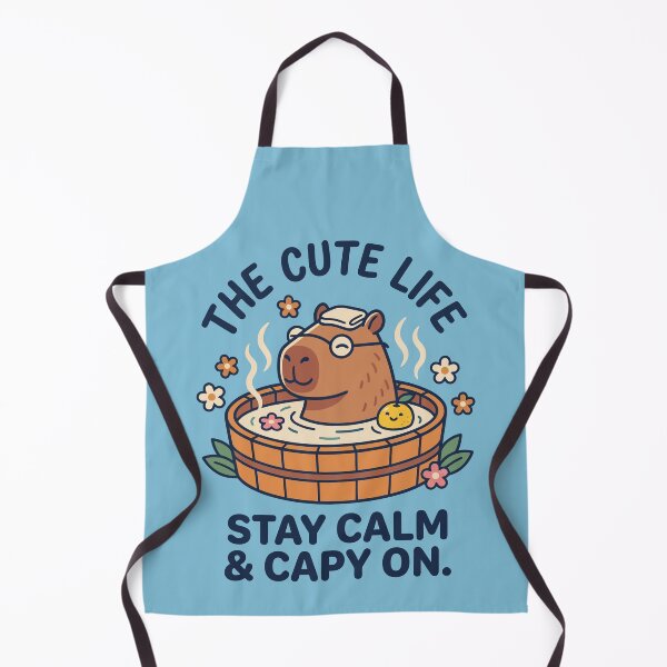 Item preview, Stay Calm & Capy On designed and sold by Amir Faysal.
