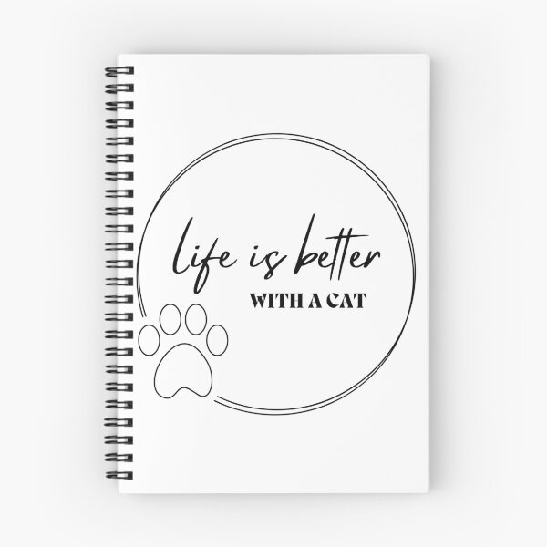 Item preview, Life is Better with a Cat designed and sold by Wonderfully Chaotic.